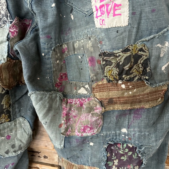 Bohemian Patchwork Pants by Magnolia Pearl - Picture 7 of 12